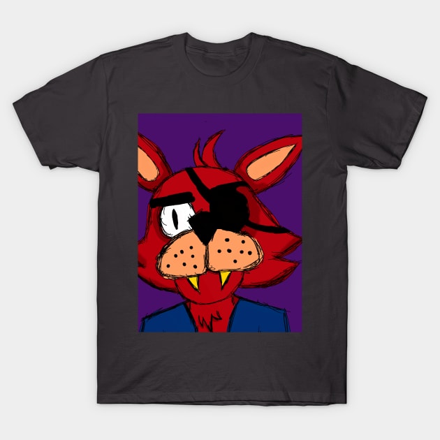 Foxy The Pirate T-Shirt by Davimth